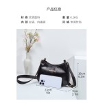 复古腋下包亚马逊热款2025韩版单肩包VR新款手机包女士hobo腋下包